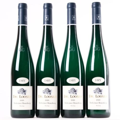 (4)&nbsp;2020 Dr. Loosen Kinheimer Rosenberg Riesling Grosses Gewachs, Mosel