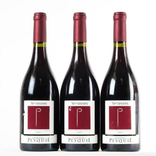 (3) 2013 Chateau Pesquie Ventoux Terrasses