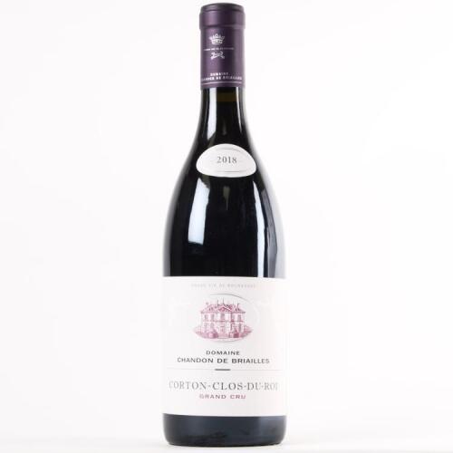 (1) 2018 Domaine Chandon de Briailles Corton Clos du Roi Grand Cru, Cote de Beaune