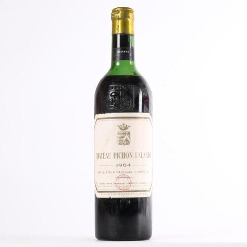 (1) 1964 Chateau Pichon Longueville Comtese de Lalande 2eme Cru Classe, Pauillac