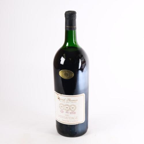 (1) 1990 David Thomas Wine of the Year Selection Hermitage 1500ml, Barossa SA