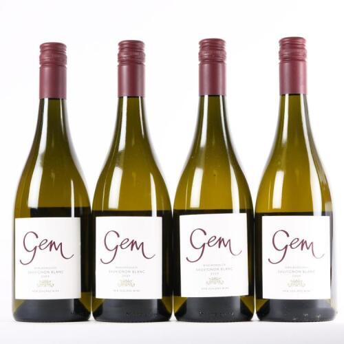 (4) 2009 Gem Sauvignon Blanc, Marlborough