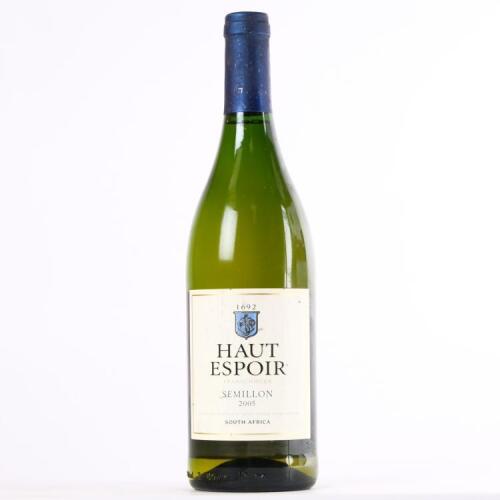 (1) 2005 Haut Espoir Semillon, Franschhoek Valley South Africa