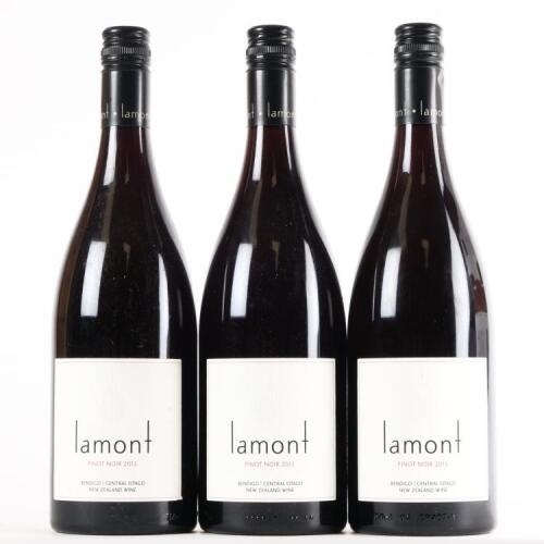 (3) 2015 Lamont Pinot Noir, Bendigo