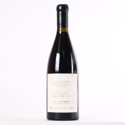 (1) 2003 Martinborough Vineyard Marie Zelie Reserve Pinot Noir, Martinborough