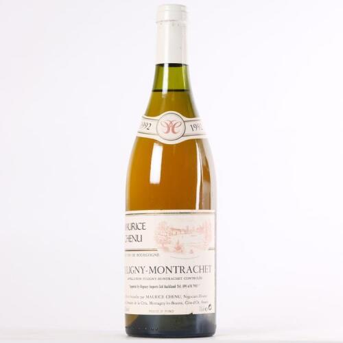 (1) 1992 Maurice Chenu Puligny-Montrachet, Cote de Beaune