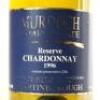 (1) 1996 Murdoch James Estate Reserve Chardonnay, Martinborough - 2