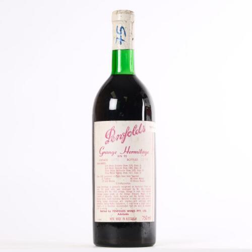 (1) 1975 Penfolds Grange Bin 95, South Australia
