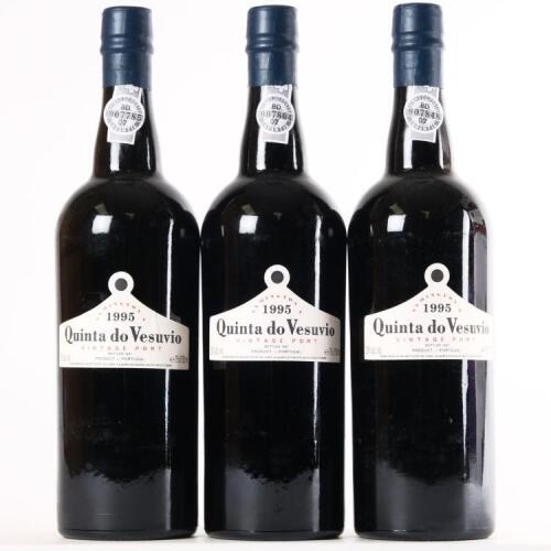 (3) 1995 Quinta do Vesuvio Vintage, Oporto