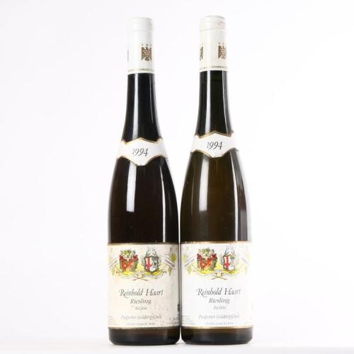 (2) 1994 Reinhold Haart Piesporter Goldtropfchen Riesling Auslese, Mosel Saar Ruwer