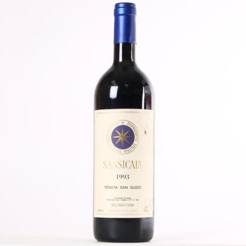 (1) 1993 Tenuta San Guido Sassicaia Bolgheri, Tuscany