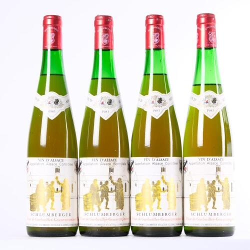 (4) 1983 Schumberger Fleur de Guebwiller Gewurztraminer