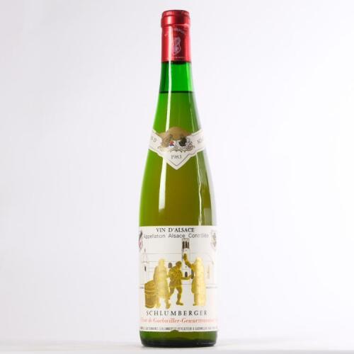 (1) 1983 Schumberger Fleur de Guebwiller Gewurztraminer