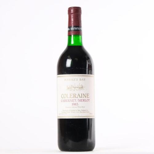 (1) 1983 Te Mata Estate Coleraine, Hawkes Bay
