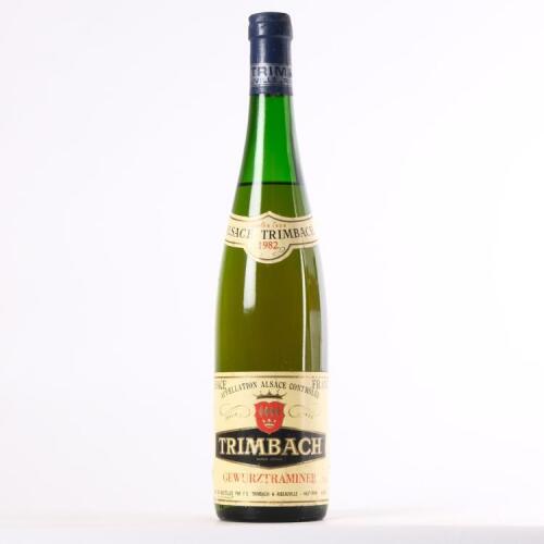 (1) 1982 Trimbach Gewurztraminer