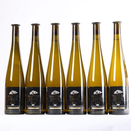 (6) 2002 Waitiri Creek Gewurztraminer, Central Otago