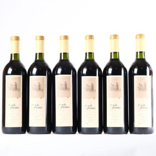 (6) 1992 Yaldara The Farms Merlot/Cabernet Sauvignon, Barossa SA