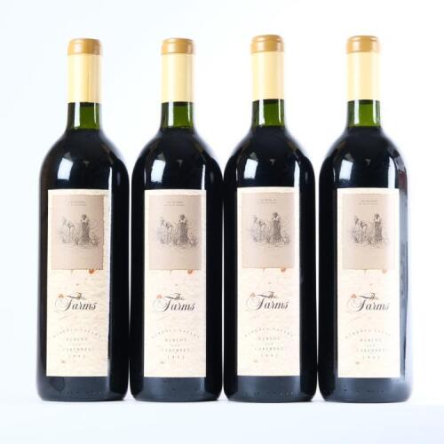 (4) 1992 Yaldara The Farms Merlot/Cabernet Sauvignon, Barossa SA