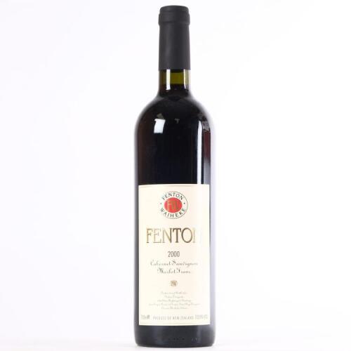 (1) 2000 Fenton Estate Cabernet Sauvignon/Merlot/Franc, Waiheke