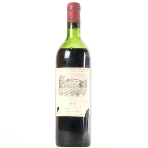 (1) 1977 Chateau Duhart Milon Rothschild 4eme Cru Classe, Pauillac