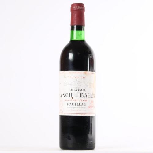 (1) 1977 Chateau Lynch-Bages 5eme Cru Classe, Pauillac