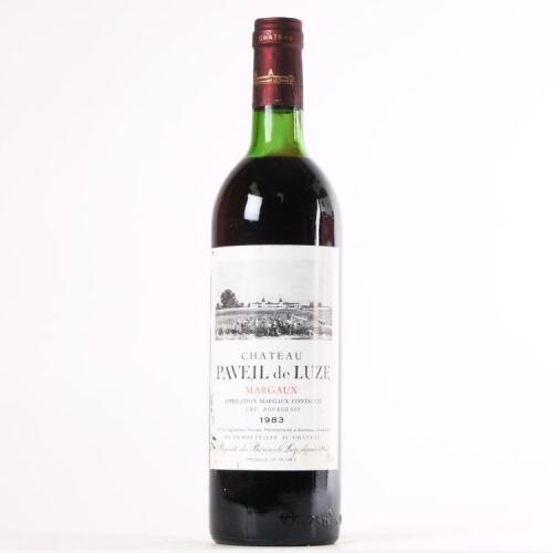 (1) 1983 Chateau Paveil de Luze, Margaux