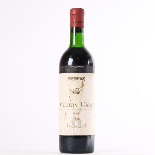 (1) 1966 Mouton Cadet, Bordeaux