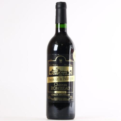 (1) 2008 Chateau Rombeau Pierre de la Fabregue, Cotes du Roussillon