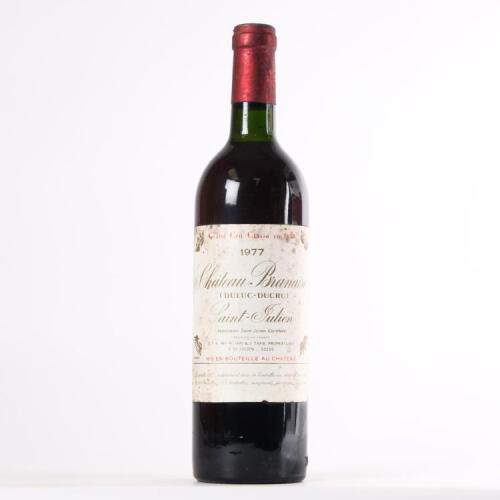 (1) 1977 Chateau Branaire Dulac-Ducru 2eme Cru Classe, St Julien