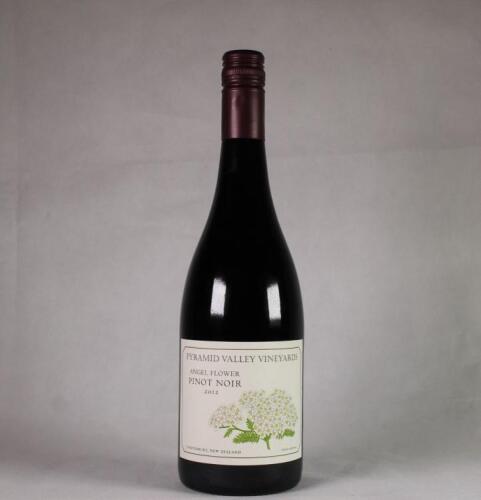 (1) 2012 Pyramid Valley Angel Flower Pinot Noir, Waipara