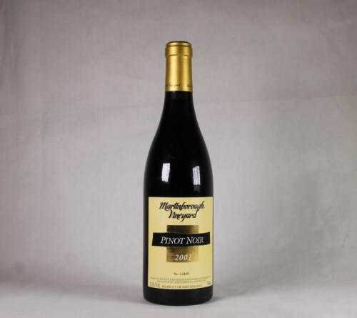 (1) 2001 Martinborough Vineyard Pinot Noir, Martinborough
