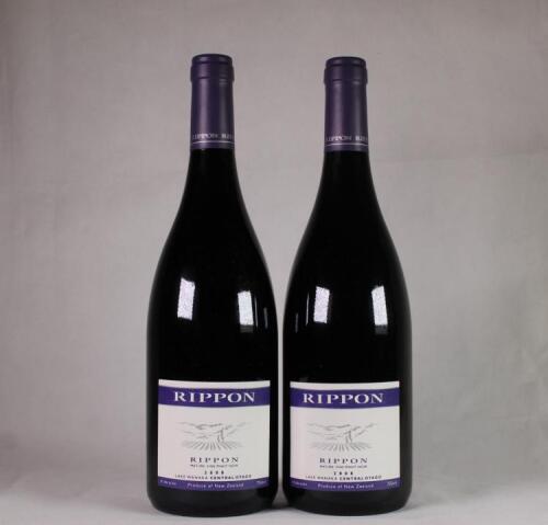 (2) 2008 Rippon Mature Vine Pinot Noir, Wanaka