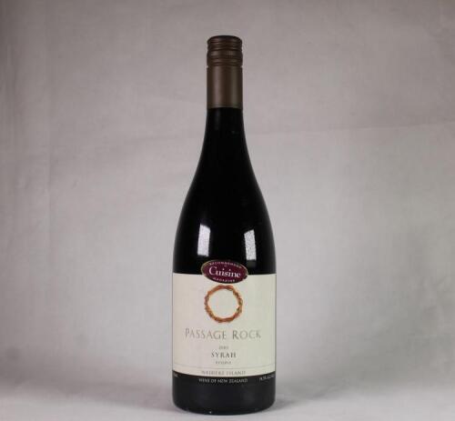(1) 2005 Passage Rock Reserve Syrah, Waiheke