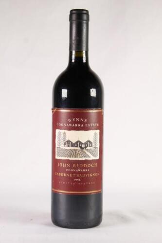 (1) 1996 Wynns John Riddoch Cabernet Sauvignon, Coonawarra