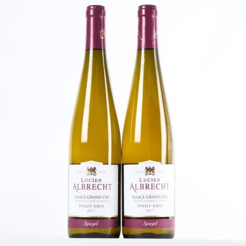 (2) 2017 Lucien Albrecht Speigel Grand Cru Pinot Gris