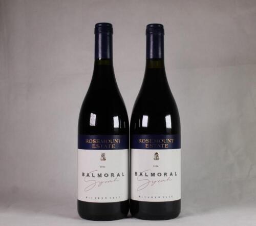 (2) 1996 Rosemount Balmoral Syrah, McLaren Vale