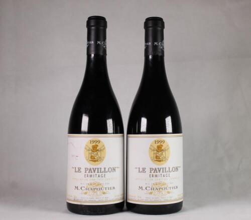 (2) 1999 Chapoutier Le Pavillon Ermitage Rouge, Hermitage