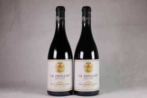 (2) 2000 Chapoutier Le Pavillon Ermitage Rouge, Hermitage