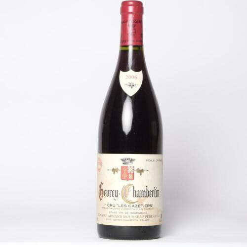 (1) 2006 Domaine Armand Rousseau Gevrey Chambertin Les Cazetiers 1er Cru, Cote de Nuits