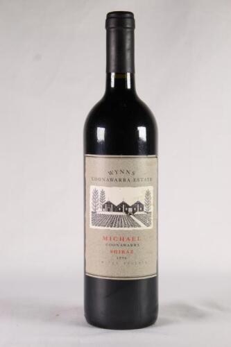 (1) 1996 Wynns Michael Shiraz, Coonawarra SA