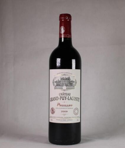(1) 2009 Chateau Grand Puy Lacoste, Pauillac