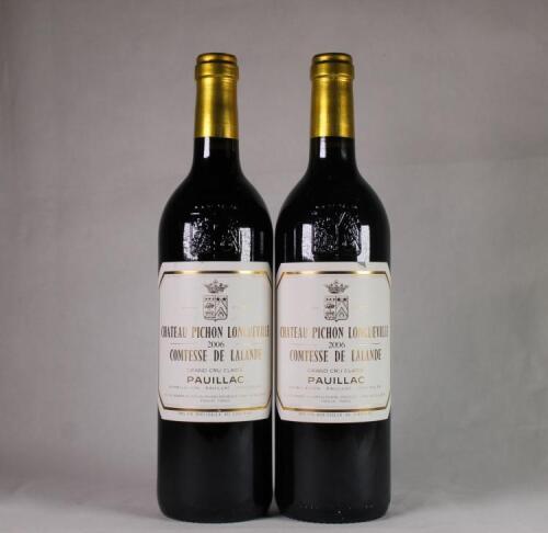 (2) 2006 Chateau Pichon Longueville Comtesse de Lalande, Pauillac