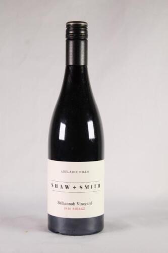 (1) 2014 Shaw & Smith Balhannah Shiraz, Adelaide Hills SA*