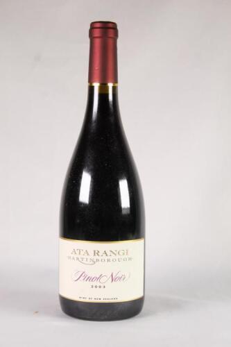 (1) 2003 Ata Rangi Pinot Noir, Martinborough