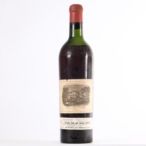 (1) 1945 Chateau Lafite Rothschild 1er Cru Classe, Pauillac