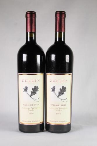 (2) 1996 Cullen Cabernet Sauvignon, Margaret River WA