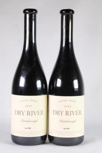 (2) 2001 Dry River Pinot Noir, Martinborough