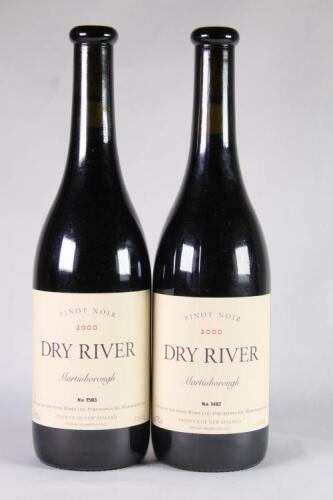 (2) 2000 Dry River Pinot Noir, Martinborough