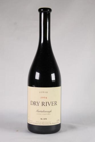 (1) 2004 Dry River Syrah, Martinborough