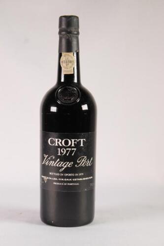 (1) 1977 Croft Vintage, Oporto